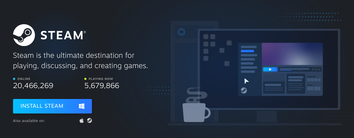 steam activation page